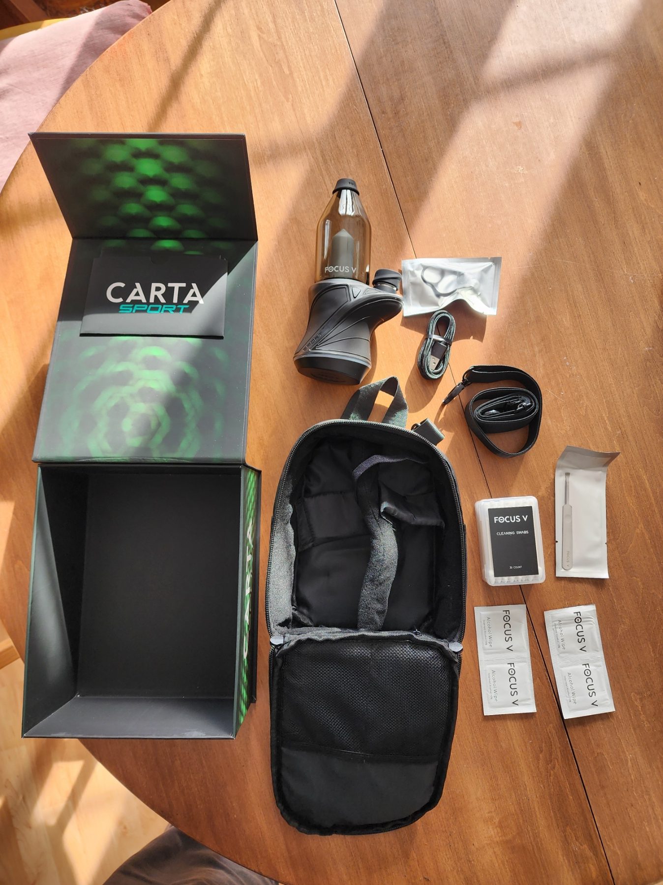 The Focus V Carta Sport: Unboxing and First Impressions